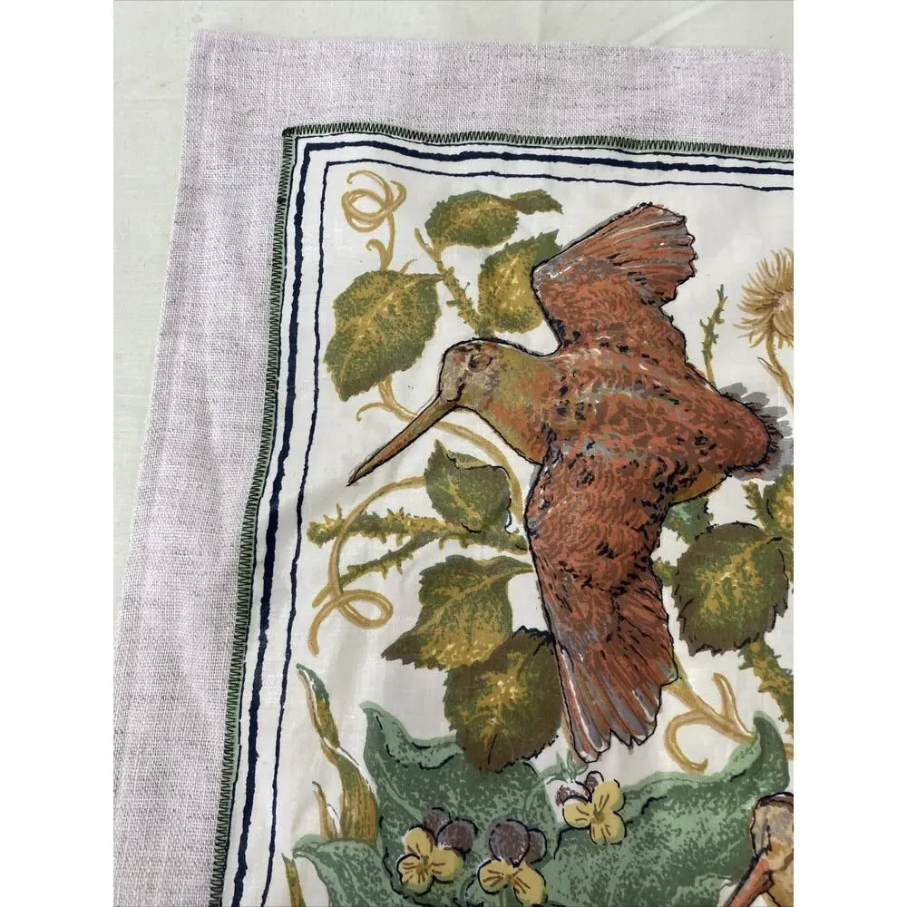 Vintage Handmade Birds Decorative Decor 3D Statement Pillowcase Layered